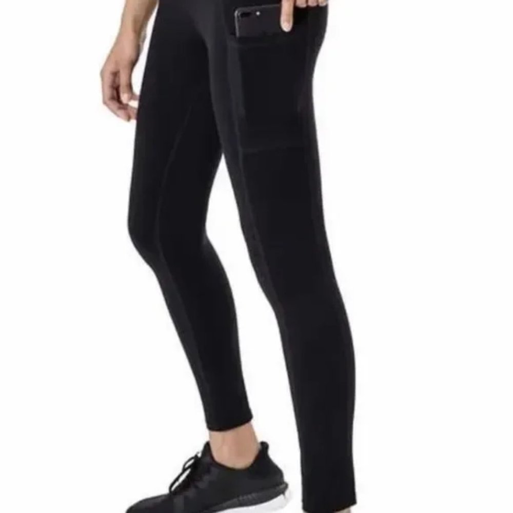 NEW WITH TAGS TUFF ATHLETIC WOMEN HIGH WAISTED LEGGINGS WITH POCKETS
